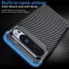 Techsuit - CarbonFiber szilikon tok - Google Pixel 9 Pro - Fekete