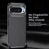 Techsuit - CarbonFiber szilikon tok - Google Pixel 9 Pro XL - Fekete