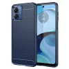 Techsuit - Carbon szilikon tok - Motorola Moto G14 - Kék