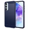 Techsuit - Carbon szilikon tok - Samsung Galaxy A55 5G - Kék
