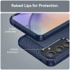 Techsuit - Carbon szilikon tok - Samsung Galaxy A55 5G - Kék