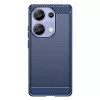 Techsuit - Carbon szilikon tok - Xiaomi Redmi Note 13 Pro 4G / Poco M6 Pro 4G - Kék