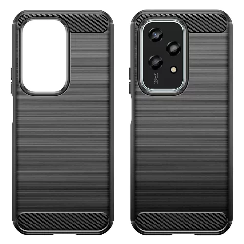 Techsuit - Carbon szilikon tok - Honor 200 Lite - Fekete