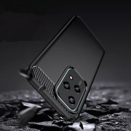 Techsuit - Carbon szilikon tok - Honor 200 Lite - Kék