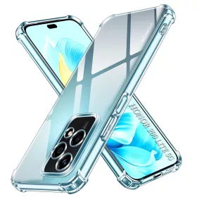   Techsuit - Shockproof Átlátszó Ütésálló Szilikon tok - Honor 200 Lite - Átlátszó