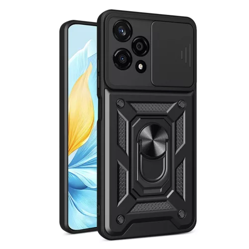 Techsuit - CamShield ütésálló tok - Honor 200 Lite - Fekete