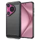 Techsuit - Carbon szilikon tok - Huawei Pura 70 - Fekete