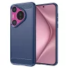Techsuit - Carbon szilikon tok - Huawei Pura 70 - Kék