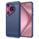 Techsuit - Carbon szilikon tok - Huawei Pura 70 - Kék