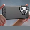 Techsuit - Carbon szilikon tok - Huawei Pura 70 - Kék