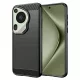 Techsuit - Carbon szilikon tok - Huawei Pura 70 Ultra - Fekete