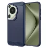 Techsuit - Carbon szilikon tok - Huawei Pura 70 Ultra - Kék