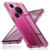 Techsuit - Shockproof Átlátszó Ütésálló Szilikon tok - Huawei Pura 70 - Átlátszó