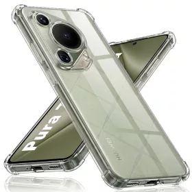   Techsuit - Shockproof Átlátszó Ütésálló Szilikon tok - Huawei Pura 70 Ultra - Átlátszó