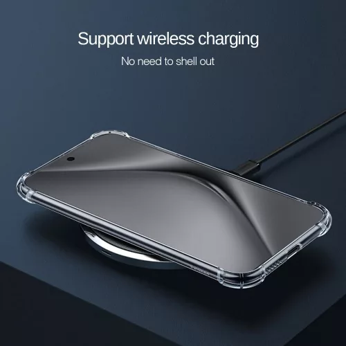 Techsuit - Shockproof Átlátszó Ütésálló Szilikon tok - Huawei Pura 70 Ultra - Átlátszó
