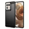 Techsuit - Carbon szilikon tok - Motorola Edge 50 Ultra - Fekete