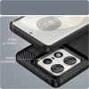 Techsuit - Carbon szilikon tok - Motorola Edge 50 Ultra - Fekete
