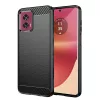 Techsuit - Carbon szilikon tok - Motorola Edge 50 Fusion - Fekete