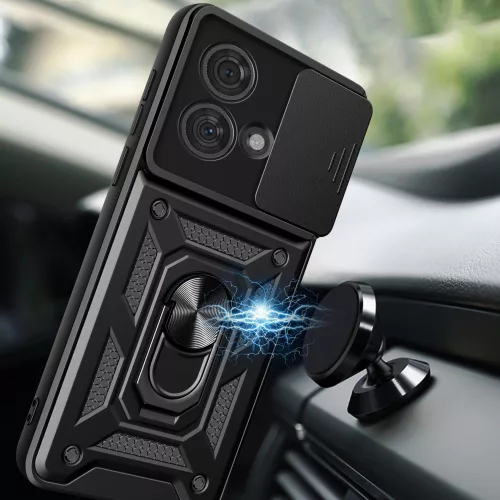 Techsuit - CamShield ütésálló tok - Motorola Edge 50 Ultra - Fekete