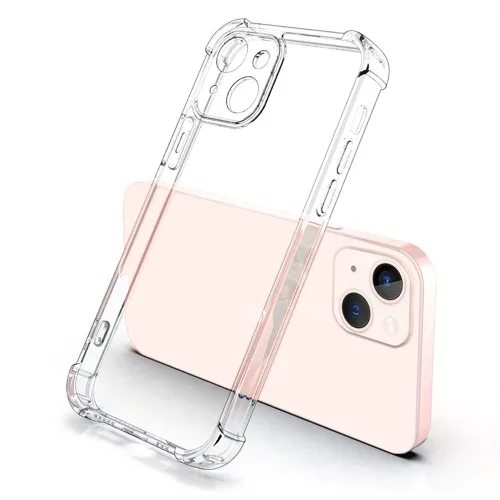 Techsuit - Shockproof Átlátszó Ütésálló Szilikon tok - iPhone 16e / iPhone 17e - Átlátszó