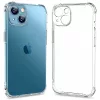 Techsuit - Shockproof Átlátszó Ütésálló Szilikon tok - iPhone 16e / iPhone 17e - Átlátszó