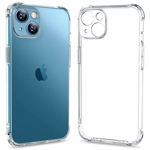 Techsuit - Shockproof Átlátszó Ütésálló Szilikon tok - iPhone 16e / iPhone 17e - Átlátszó