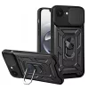 Techsuit - CamShield ütésálló tok - iPhone 16e / iPhone 17e - Fekete