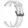 Techsuit - Watchband 20mm (W053) - Samsung Galaxy Watch 4/5/Active 2, Huawei Watch GT 3 (42mm)/GT 3 Pro (43mm) - White