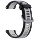 Techsuit - Watchband 20mm (W053) - Samsung Galaxy Watch 4/5/Active 2, Huawei Watch GT 3 (42mm)/GT 3 Pro (43mm) - Gray