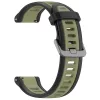 Techsuit - Watchband 20mm (W053) - Samsung Galaxy Watch 4/5/Active 2, Huawei Watch GT 3 (42mm)/GT 3 Pro (43mm) - Khaki