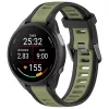 Techsuit - Watchband 18mm (W053) - Huawei Watch GT 4 (41mm)/W1/Honor Watch S1/Garmin Venu 2S/Vivoactive 4S - Khaki