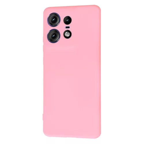Techsuit - SoftFlex szilikon tok - Motorola Edge 50 Pro - Rózsaszín