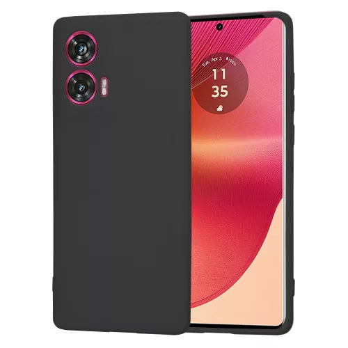 Techsuit - SoftFlex szilikon tok - Motorola Edge 50 Fusion - Fekete