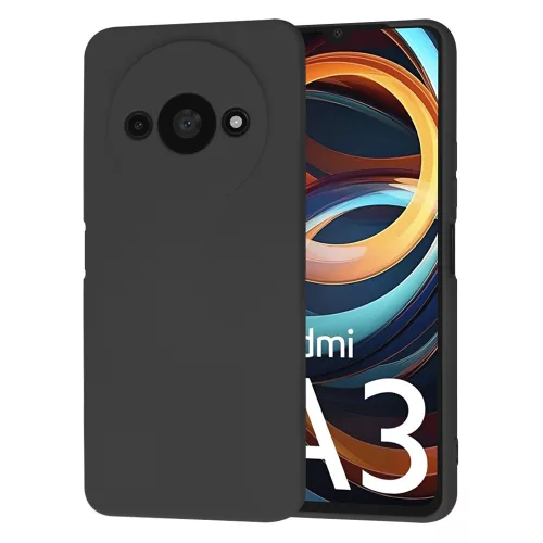 Techsuit - SoftFlex szilikon tok - Xiaomi Redmi A3 / Redmi A3x - Fekete