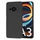 Techsuit - SoftFlex szilikon tok - Xiaomi Redmi A3 / Redmi A3x - Fekete