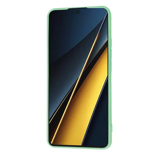Techsuit - SoftFlex szilikon tok - Xiaomi Poco X6 Pro - Mentazöld
