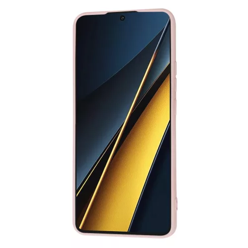 Techsuit - SoftFlex szilikon tok - Xiaomi Poco X6 Pro - Rózsaszín