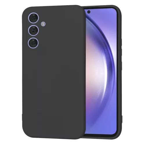 Techsuit - SoftFlex szilikon tok - Samsung Galaxy A54 - Fekete