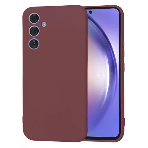 Techsuit - SoftFlex szilikon tok - Samsung Galaxy A54 - Bordó