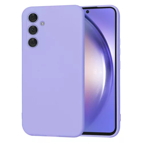 Techsuit - SoftFlex szilikon tok - Samsung Galaxy A54 - Világos lila