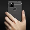 Techsuit - Carbon szilikon tok - Google Pixel 5 - Fekete