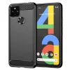 Techsuit - Carbon szilikon tok - Google Pixel 4a 5G - Fekete