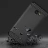 Techsuit - Carbon szilikon tok - Samsung Galaxy J4 Plus - Fekete