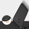 Techsuit - Carbon szilikon tok - Samsung Galaxy J7 2017 - Fekete