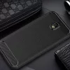 Techsuit - Carbon szilikon tok - Samsung Galaxy J7 2017 - Fekete