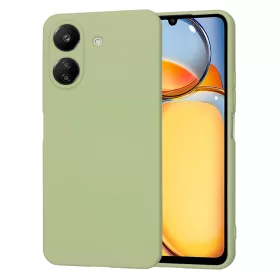   Techsuit - SoftFlex szilikon tok - Xiaomi Redmi 13C 4G / Poco C65 - Matcha zöld