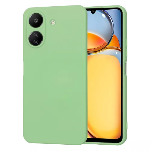 Techsuit - SoftFlex szilikon tok - Xiaomi Redmi 13C 4G / Poco C65 - Mentazöld