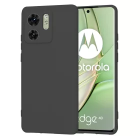   Techsuit - SoftFlex szilikon tok - Motorola Edge 40 / Edge (2023) - Fekete