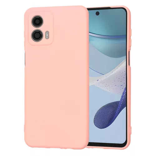 Techsuit - SoftFlex szilikon tok - Motorola Moto G53 - Rózsaszín