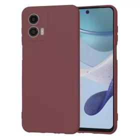   Techsuit - SoftFlex szilikon tok - Motorola Moto G53 - Bordó